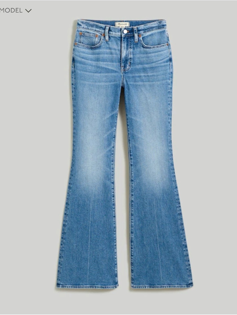 Madewell Flea Market Flare Jean - Size 28, NWT